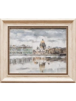 Картина маслом "Исаакиевский собор" Ларкина