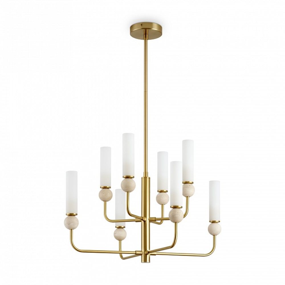 Люстра на штанге Freya Sunspot FR5482CL-08BS