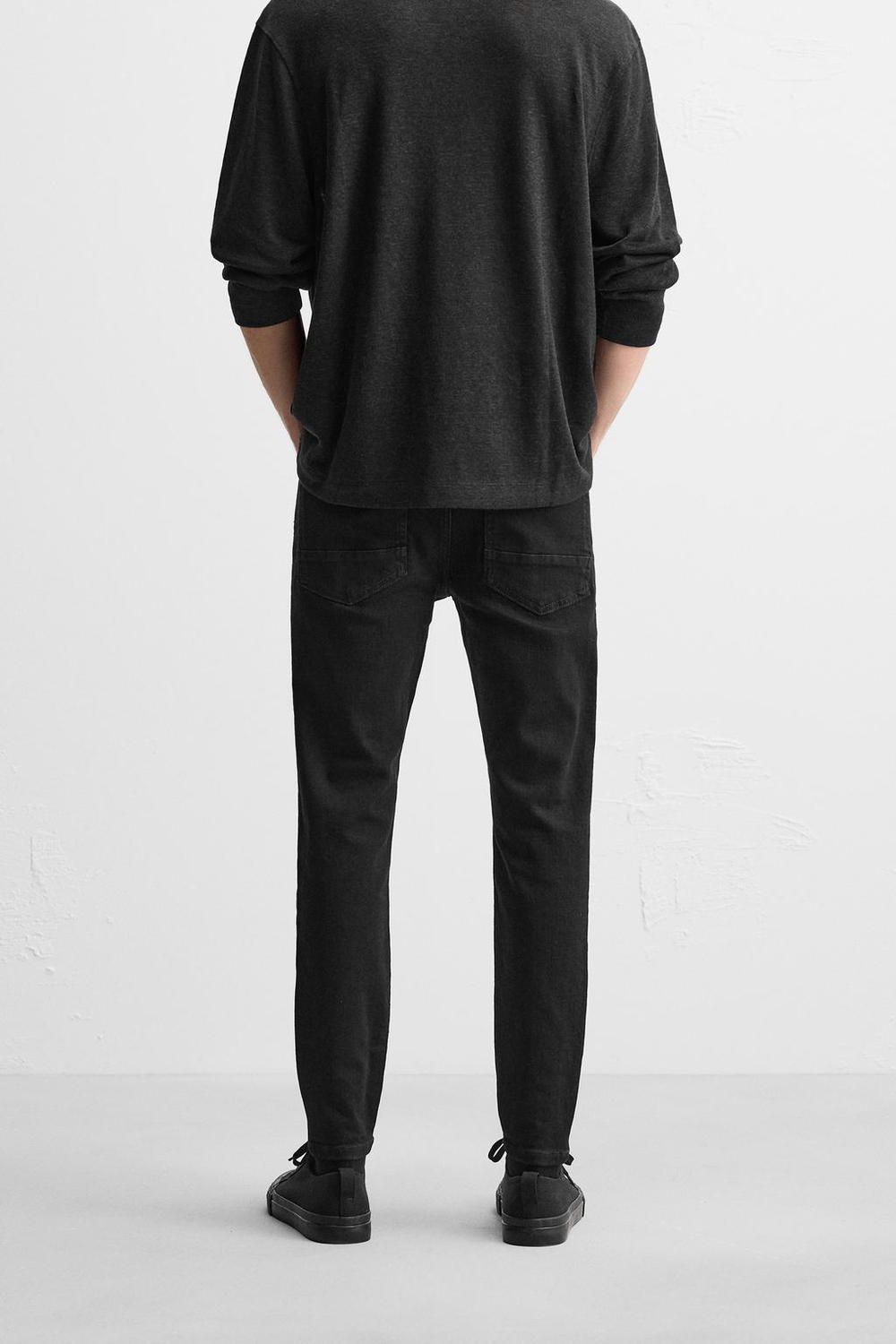 Джинсы cropped skinny