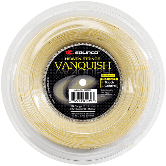 Теннисная струна Solinco Vanquish - 1.3 Reel (200 м), арт. 1920039