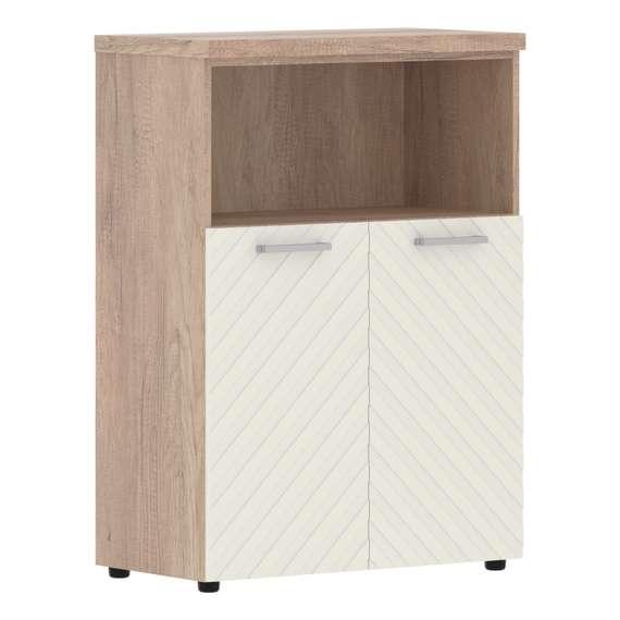 Шкаф с глухими малыми дверьми и топом TLMC 85.3  856х450х1203 TORR LUX