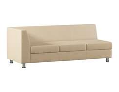 Секция с подлокотником трехметная правая Marcus MC-1P.03(R) экокожа Oregon 12