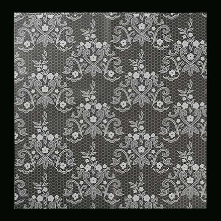 Пленка матовая "Кружево" 58см*10м