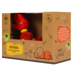 Деревянная игрушка Каталка Динозаврик (ЛС)