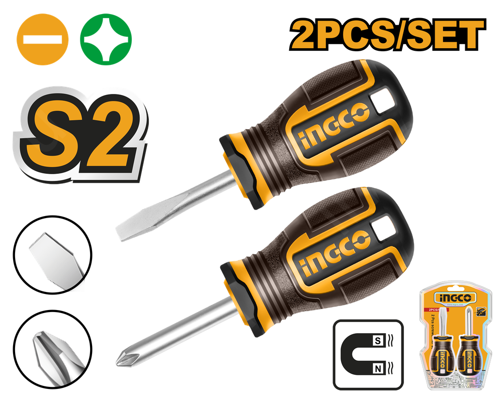 Набор отверток INGCO HKSDS2228 INDUSTRIAL 38 мм