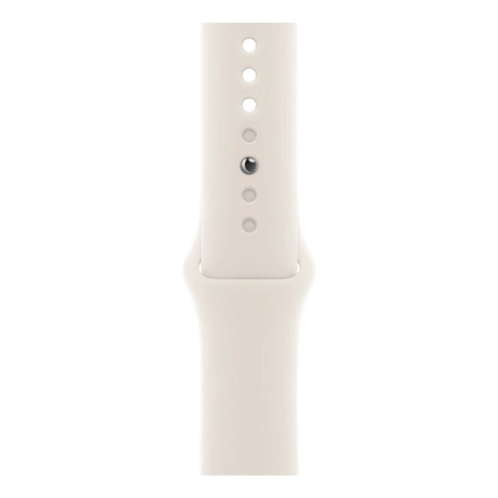 Умные часы Apple Watch SE 3 2025, 40 мм, алюминий цвета "Starlight", Sport Band "Starlight" размер M/L (MEH54)