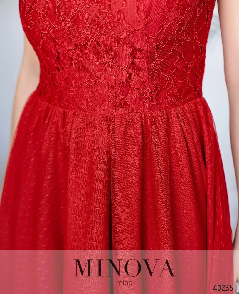 Платье 3143-красный Minova