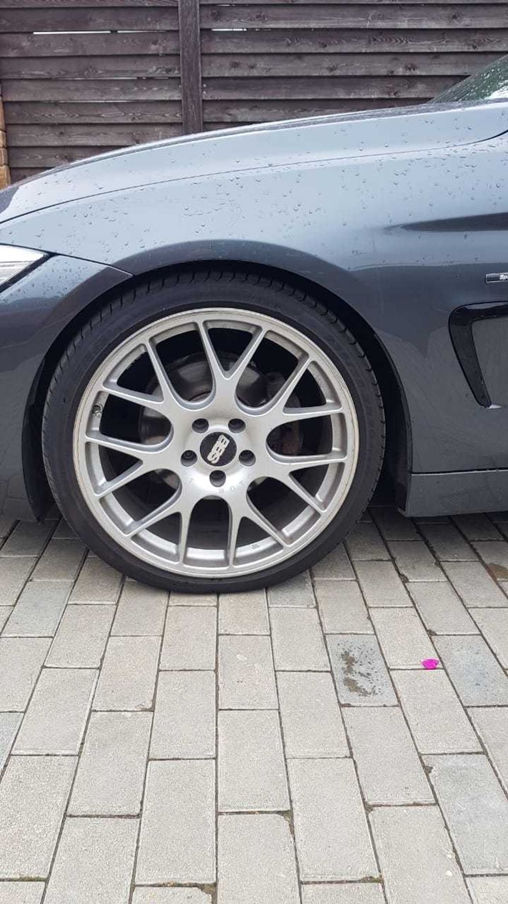 F32 420i xDrive & BBS CH-R 20" brilliant silver