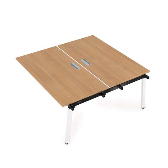 10БДС.284 Стол системы Бенч, сдвоенный, на 2 рабочих места - средний (1600*1635*750)