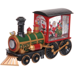 Сувенир с подсветкой «Волшебное путешествие» 31,4*9,8*17 см, 8 мелодий, подсветка, эффект снегопада (работает от 3*АА, USB)