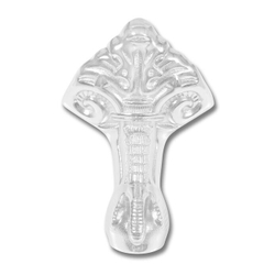 Ванна из литьевого мрамора Эстет Царская 150х73 белая, ФР-00001653