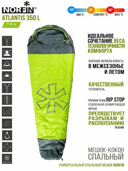 Спальник NORFIN Atlantis 350