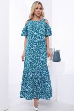 Платье "Марианна" (бирюза) П6796 LT Collection (Акция)