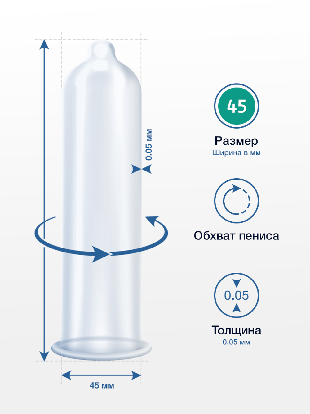 Презервативы MY.SIZE PRO размер 45 - 10шт