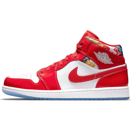 Кроссовки Air Jordan 1 Mid SE Barcelona Sweater