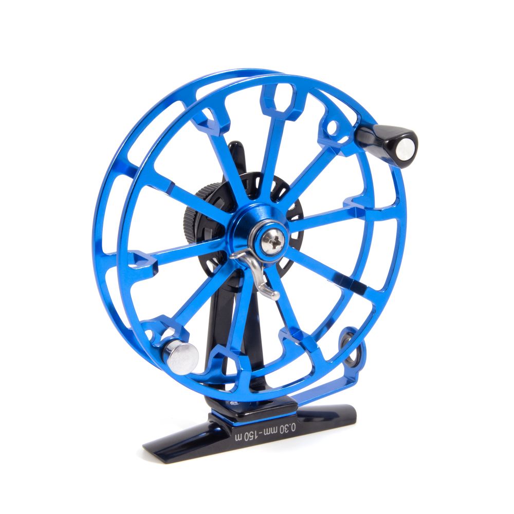 Катушка инерционная Frostbite Skeleton, р. 85 мм/100/