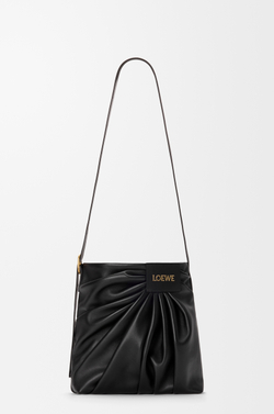 Loewe Сумка-тоут Draped из мягкой овечьей кожи наппа, черный