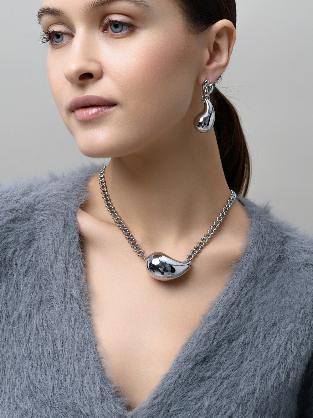 Колье "The Bomb" Silver