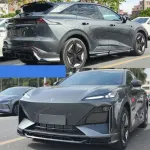 Обвес Changan Deepal S07 215 Shenlan 2024+ Дипал Шеньлан С губа бампера боковые юбки задний диффузор спойлер