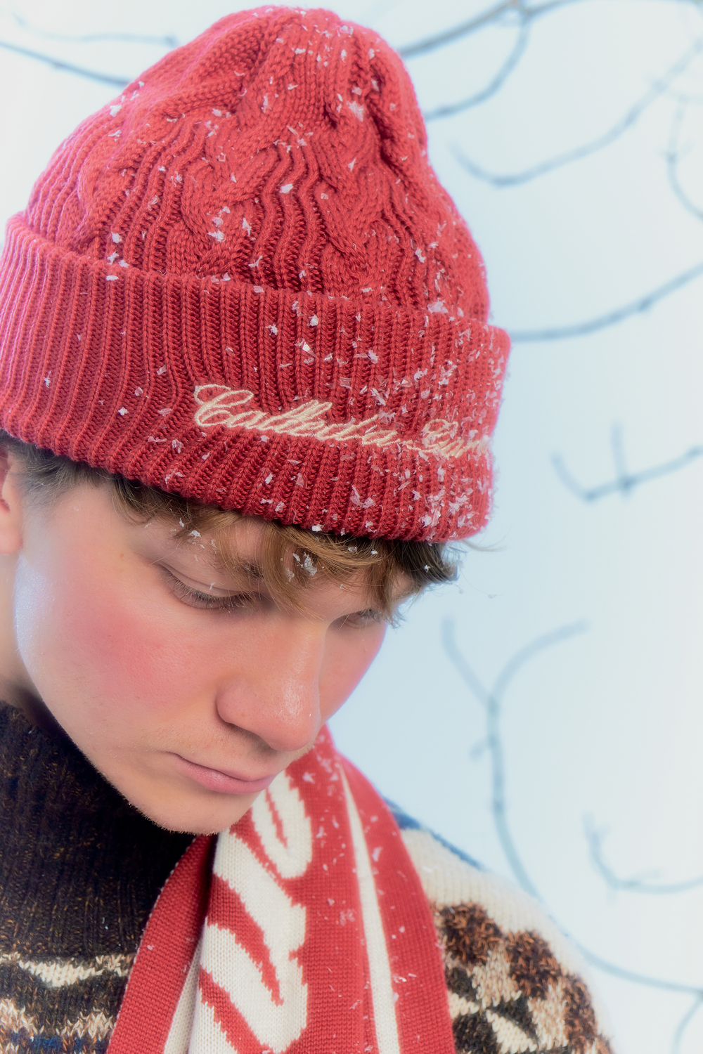 Шапка Called a Garment Everyday Beanie "Tomato"