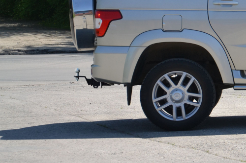 Фаркоп PT GROUP /съемный квадрат/ для UAZ Patriot 2014-(паспорт и сертификат в комплекте)(без электрики) арт.UZP-14-991122.00