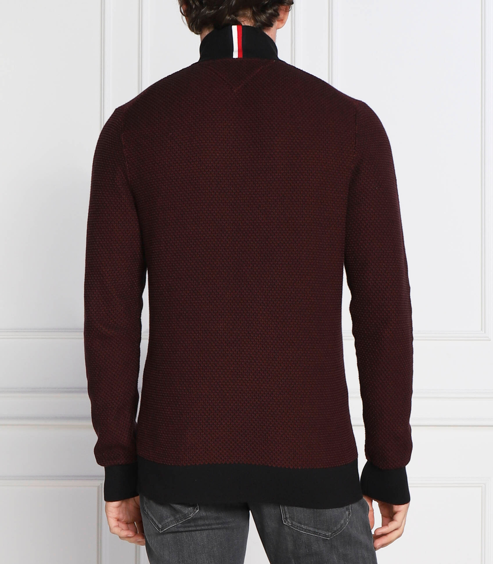 свитер 2-tone Tommy Hilfiger - черный(MW0MW28041)