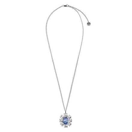 Колье Dyrberg Kern CLAUDIA SS LIGHT BLUE / CRYSTAL 420045 S/BL