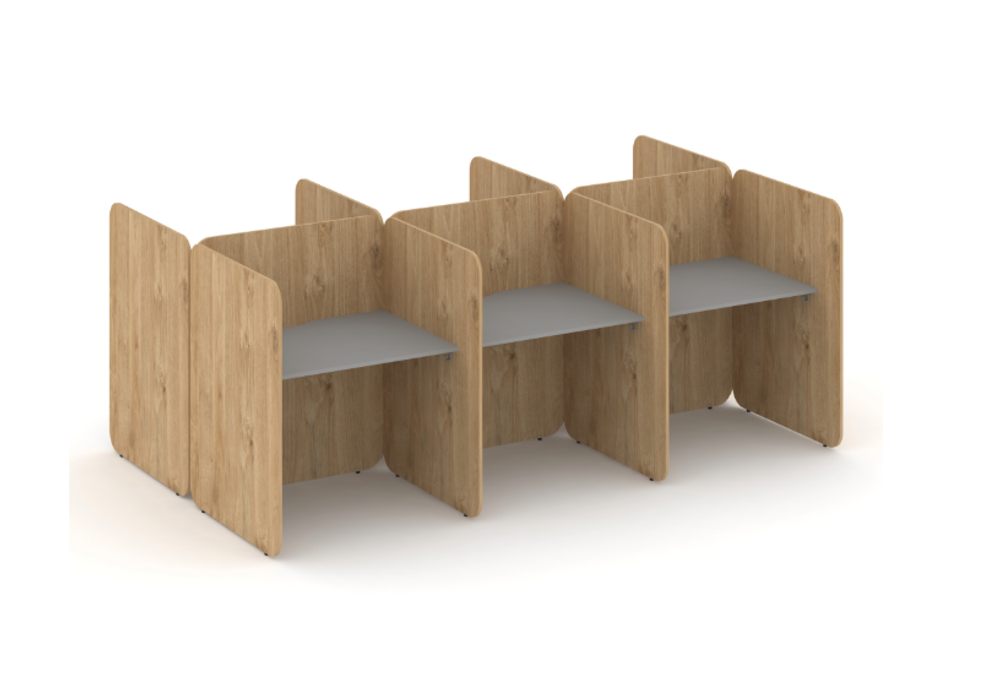 Стол для колл-центра ЛДСП комплект №16 KCB.K-016