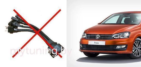 Передние фары Фольксваген Поло 2010-2019