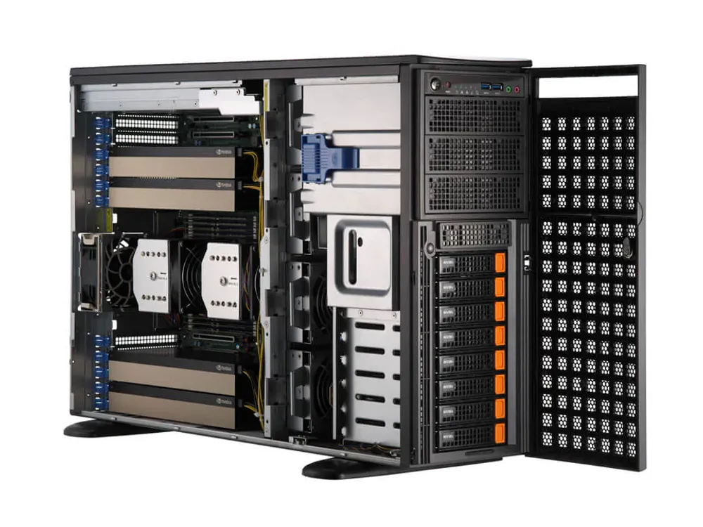 SYS-741GP-TNRT, Серверна платформа Supermicro GPU SuperServer SYS-741GE-TNRT