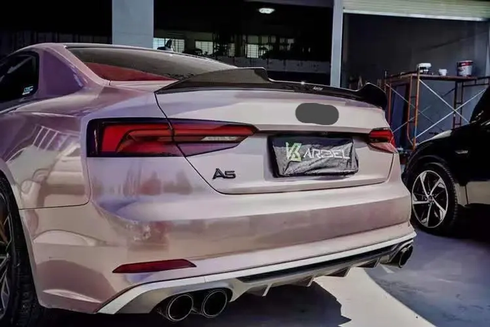 Карбоновый спойлер для AUDI RS5 & S5 A5 S-LINE & A5 B9 B9.5 2017-2025+ Ауди обвес