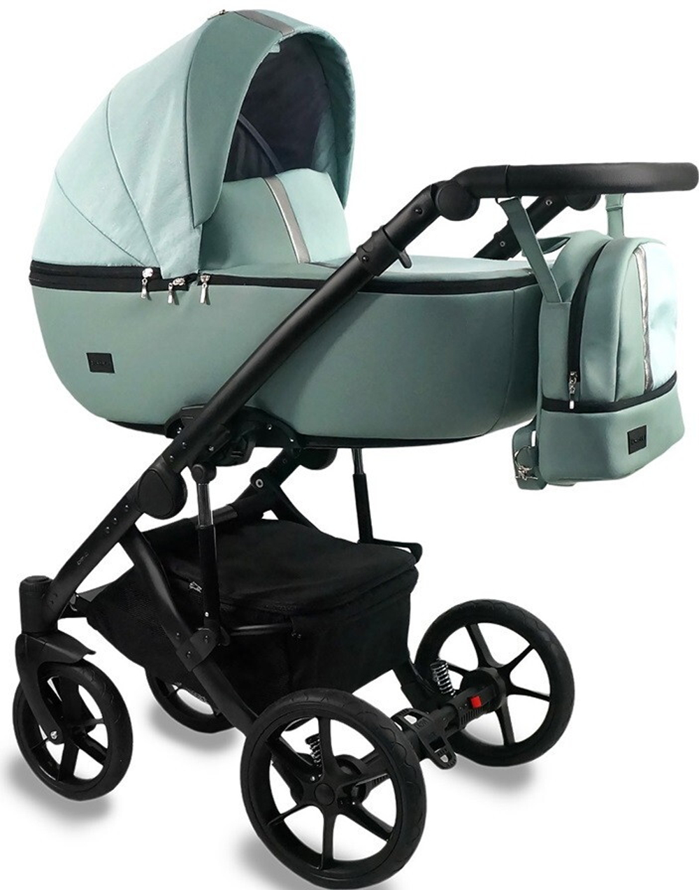 Детская коляска Bexa Air 2 в 1 04 шалфей кожа+шалфей