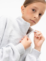 Свитшот на молнии Mjölk Ice Grey