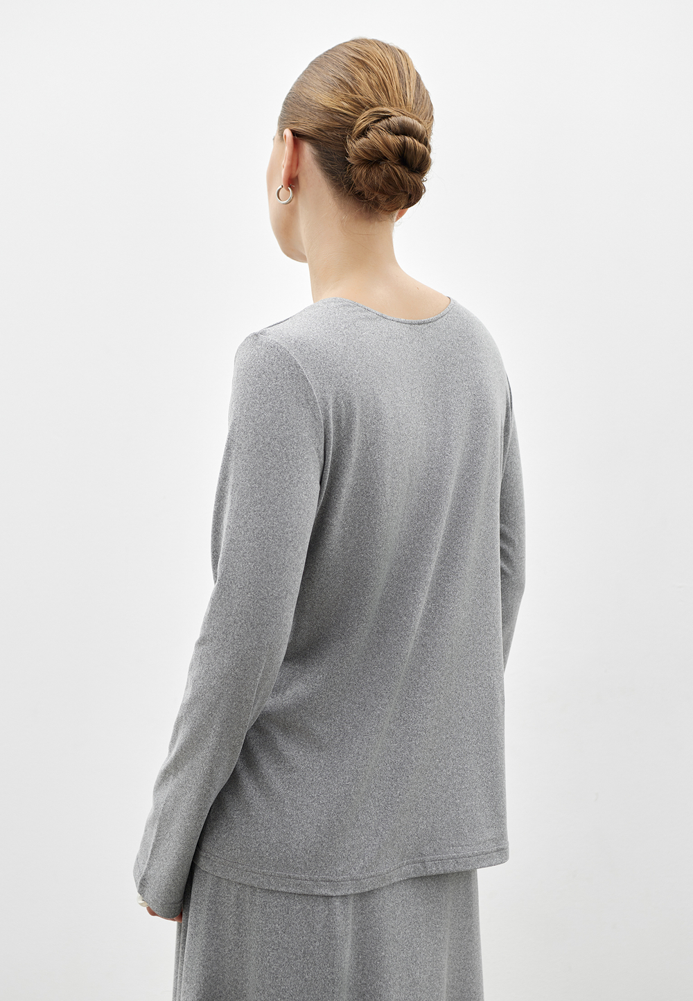 Лонгслив базовый