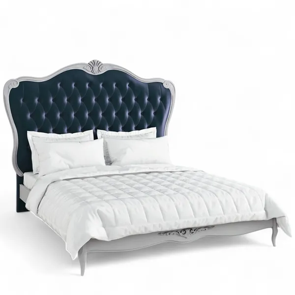 Кровать с мягким изголовьем 160*200