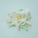 Цветок вьющийся бумажный 4,5 см, цвет в ассортименте