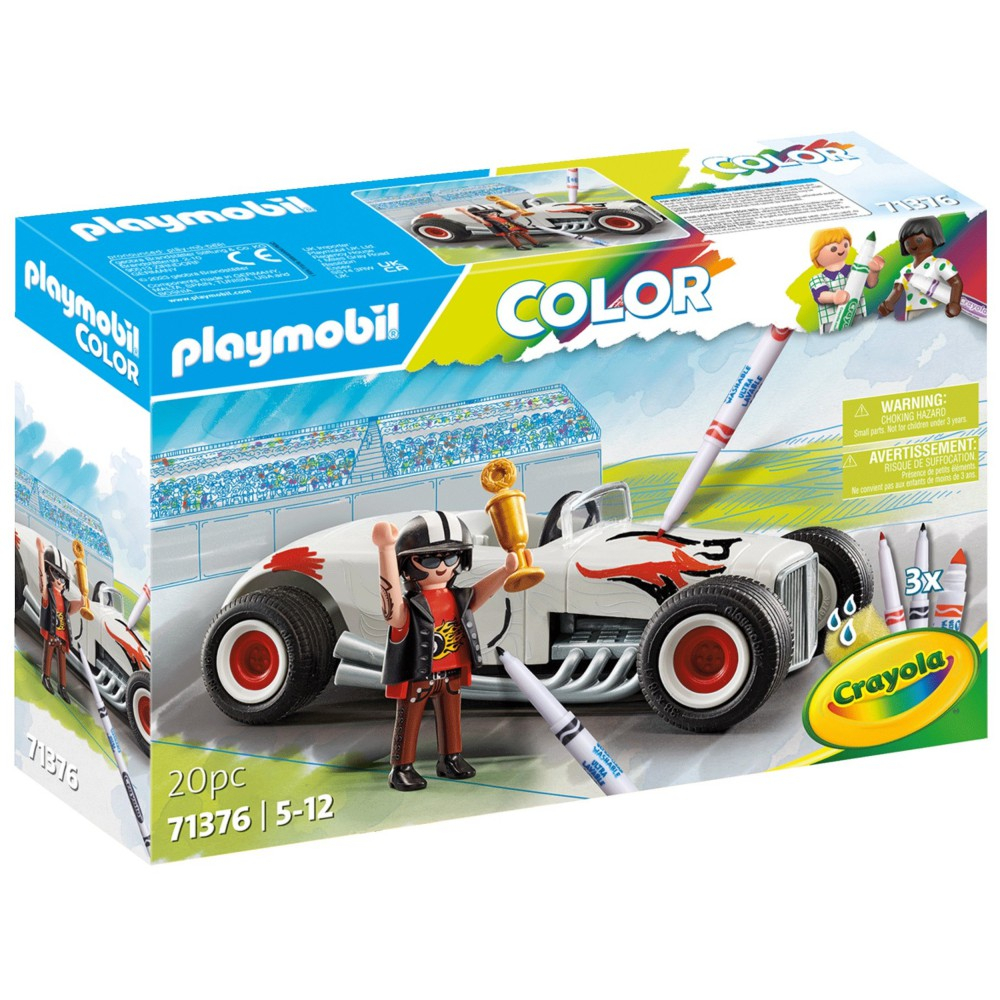 Playmobil - Color Гоночный автомобиль Hot Rod 71376