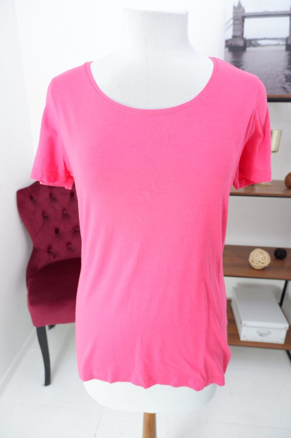 Футболка Montego с хлопком базовая 46 размер