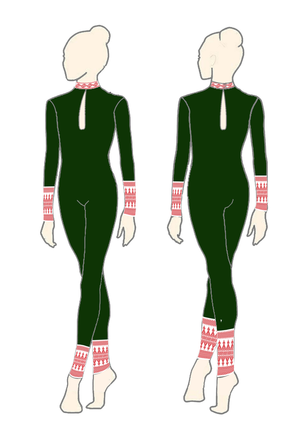 Jumpsuit "Superhero Woman"