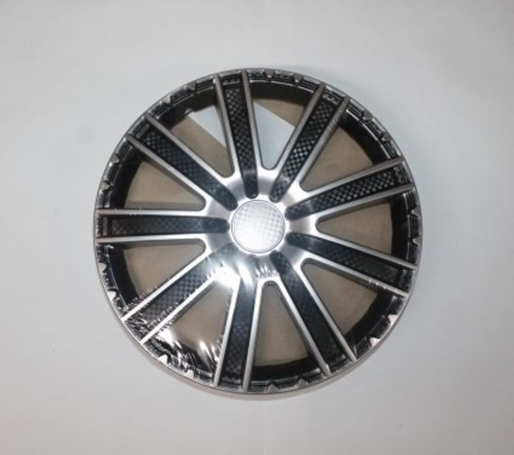 Колпак колеса R14 Круиз Super Silver (в мешке 5 упак) (STAR)