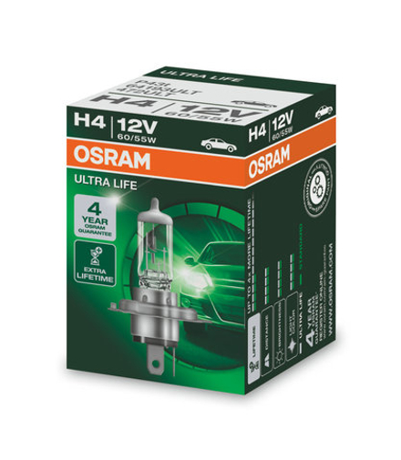 Автомобильная галогеновая лампа OSRAM H4 12V 60/55W 64193ULT