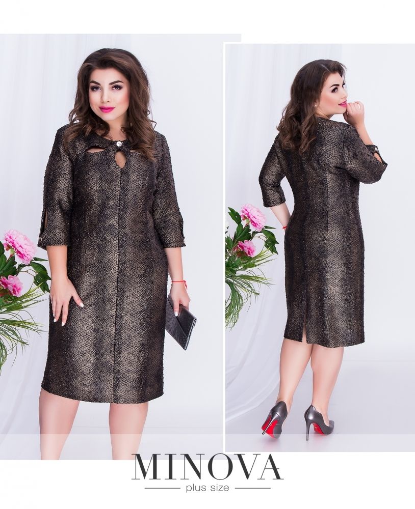 Платье 00263-бронза Minova