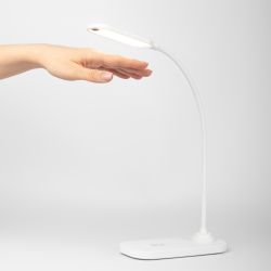 Настольный светильник ЭРА NLED-524-6W-W светодиодный аккумуляторный белый