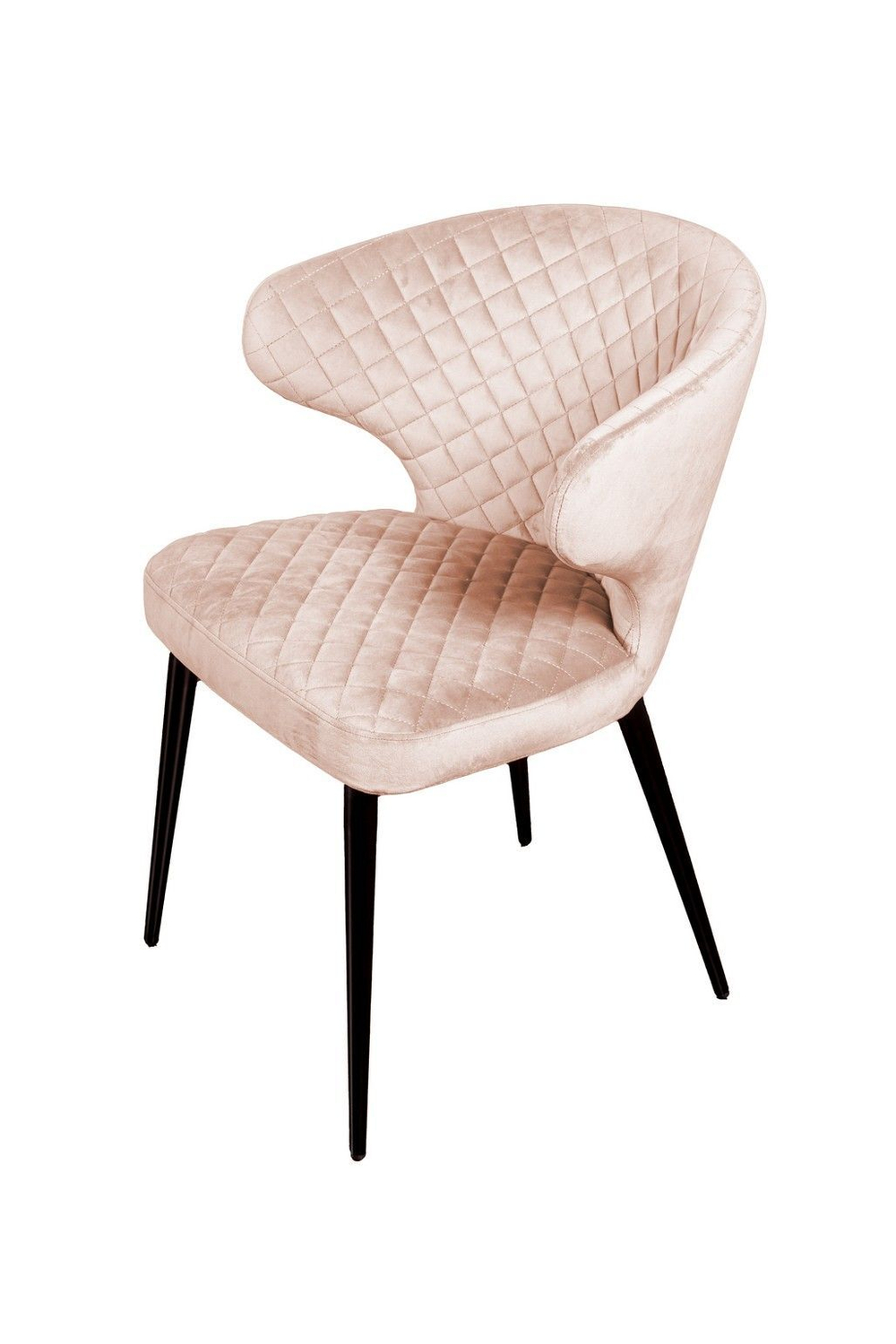 Стул Richard ромб, бархат светло-бежевый 2