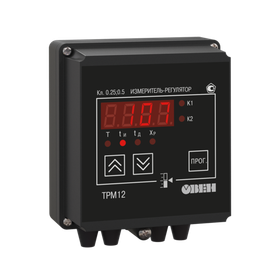 Измеритель-регулятор микропроцессорный ТРМ12-Н.У.Р 4 А при 220 В 50 Гц 105×130×65 мм, IP44 арт:18359