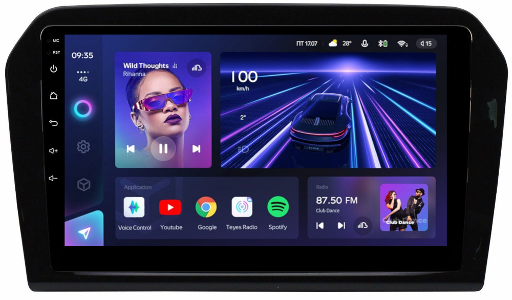 Магнитола для Jetta VA3 2019+ - Teyes CC3 Android 10, ТОП процессор, 4/32 Гб, CarPlay, SIM-слот