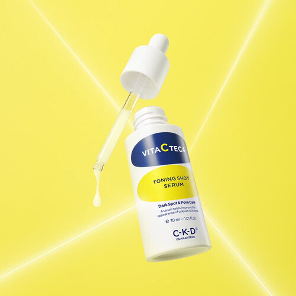 CKD Ампула для лица с витамином С и спикулами - Vita C Teca Toning Shot Serum, 30 мл