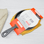 Сковорода 13см чугунная с деревянной подставкой МВ 26802