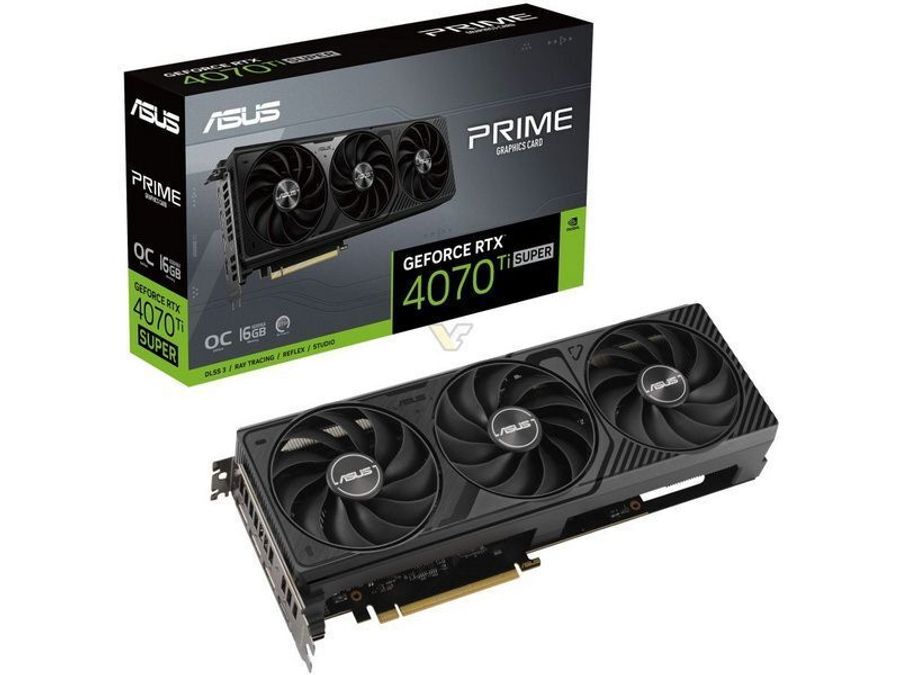 Asus выпустила GeForce RTX 4070 Ti Super Prime