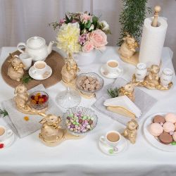 Подставка для салфеток Кролик Банни Айвори